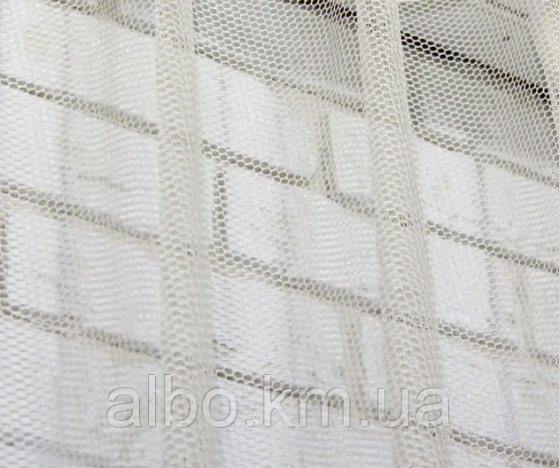 Красивый тюль сетка бежевого цвета на метраж, высота 3 м (BALPETEGI-6) 1654176966 фото