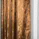 Стильные готовые однотонные шторы жаккард "песок" ALBO Кофейные, модные портьеры в гостиную, спальню 1504789882 фото 5