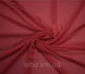 Легкий однотонний шифон на метраж червоного кольору,висота 2.8 м-3м, ширина складальна (Shi 5-11) 1653143668 фото 1
