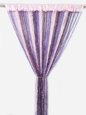 Шторы нити радуга 300x280 cm Фиолетово-розово-сливовые (NS-202) 1376733476 фото