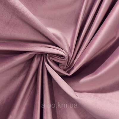 Тканина для штор на метраж оксамит висота 3м Брудно-рожевий (915-17) штори на кухню 1524986555 фото