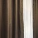 Готові штори Коричневі льон 150*270 см модні щільні портьєри для спальні та вітальні 1127377784 фото 7