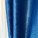 Однотонні готові штори блекаут Сині, сучасні щільні світлонепроникні портьєри blackout ALBO 1127382915 фото 12
