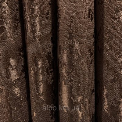 Ткань Шоколадный Мрамор (M19-11) на метраж 2,8 м для штор, шторы на отрез мраморные, портьеры отрезные 1352780757 фото