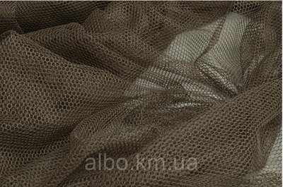 Красивый тюль сетка коричневого цвета на метраж, высота 3 м (BALPETEGI-3) 1259311525 фото