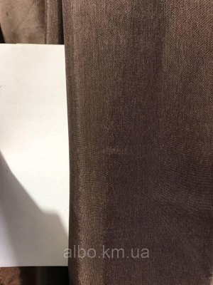 Жакардова тканина на метраж коричневого кольору, висота 2,8 м (С36-12) 1590576539 фото
