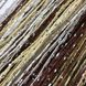 Штори нитки веселка дощ з люрексом 300x280 cm Коричнево-золотисто-бежево-білі (NL-301) 1085586237 фото 7