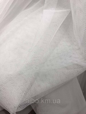 Тюль фатиновий на метраж білий і крем, висота 2,8м (F-W) 1451352011 фото