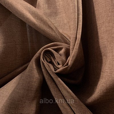 Легкая льняная ткань в теракотовом цвете на метраж (М1-7) 1390649679 фото