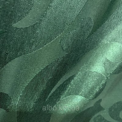 Жакардова тканина в зеленому кольорі, висота 2,8 м (С28-15) 1372930669 фото