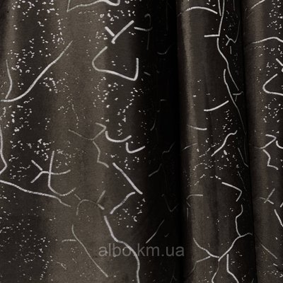 Гарна тканина на метраж оксамит, висота 3м Коричневий (917-19) 2006609971 фото