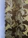 Легкая шторная ткань жаккард цвета темный шоколад с люрексовой ниткой, ширина 1.5 м на метраж (D26-12) 1530256004 фото 9