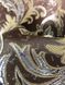 Легка шторна тканина жаккард кольору темний шоколад з люрексовой ниткою, ширина 1.5 м на метраж (D26-12) 1530256004 фото 5