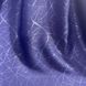 Плотная шторная ткань лён блэкаут синего цвета с узором двусторонняя, высота 2.8 м на метраж (M17-21) 1092537249 фото 5