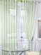 Штори мотузки для спальні дитячої кухні, штори з люверсом в будинок кімнату Зелено-оливкого-білі (NL-303) 1305501158 фото 1