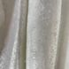 Щільна шторна тканина жакард білого кольору з легким напиленням "пісок", висота 2.8 м на метраж (C33-22) 1092542790 фото 5